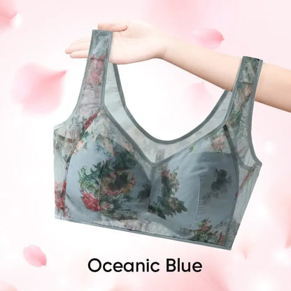 🔥🌸2025 New Lace Buttonless Comfortable Bra