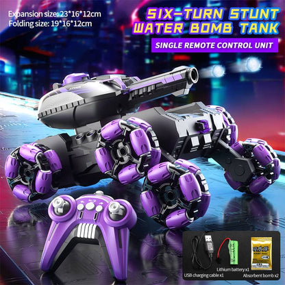 💥Remote Control Six-Wheel Tank - Transformable for Battle -（Free Shipping)